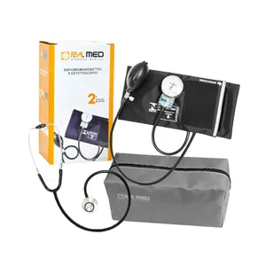 Kit Aparelho de Pressão Com Esteto Duplo Preto CJPA209 - P.A. MED